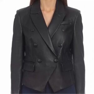 Bagatelle Black Double-Breasted Blazer